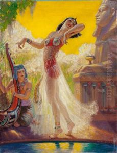 Egyptian Dancer by William Fulton Brown