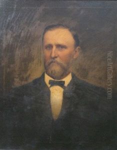 Portrait Of Thomas Jefferson Hadley by William Garl Brown