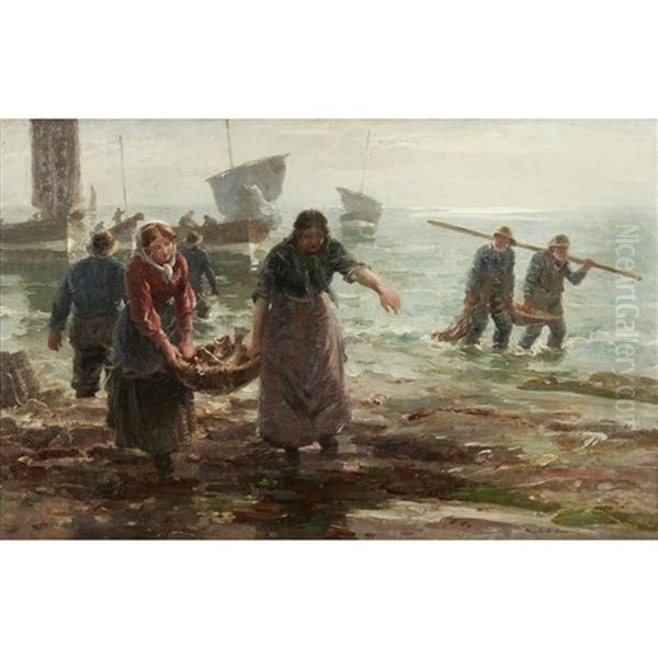 Unloading The Catch - view 1