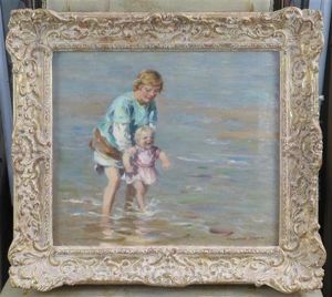 Paddlers by William Marshall Brown