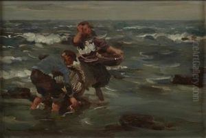 The Dulse Gatherers by William Marshall Brown