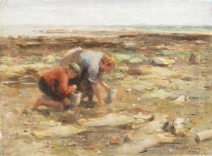 Shrimping by William Marshall Brown