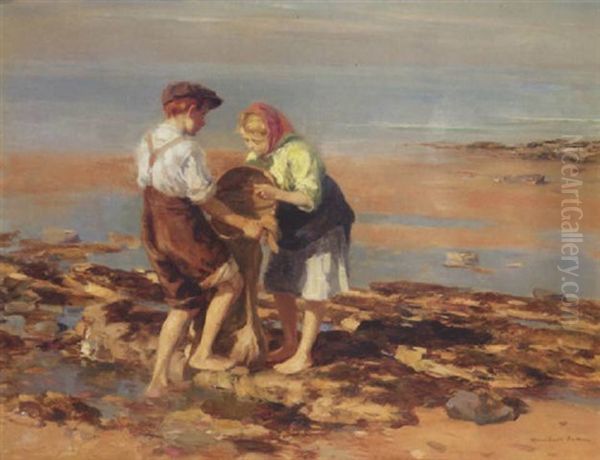 Gathering Kelp - view 1