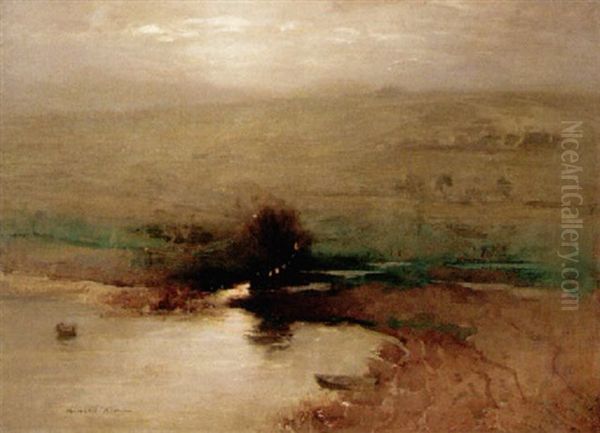 Grey Morning, Duddingston Loch - view 1