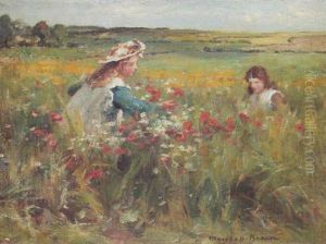 Picking Poppies by William Marshall Brown