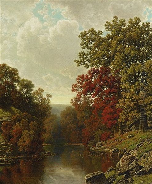 Autumn On A Lake - view 1