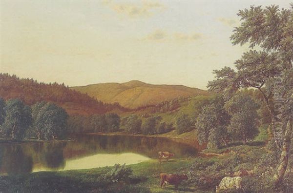 Landscape With Cows - view 1