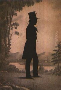 Silhouette Portrait Of A Man