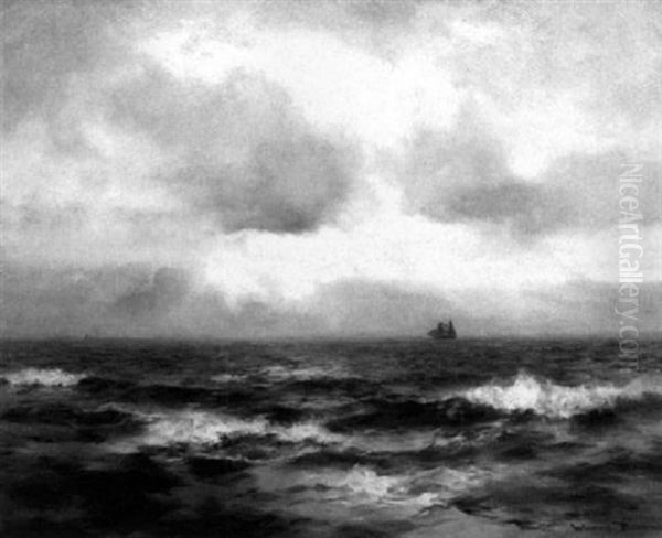 Shipping In Stormy Seas - view 1