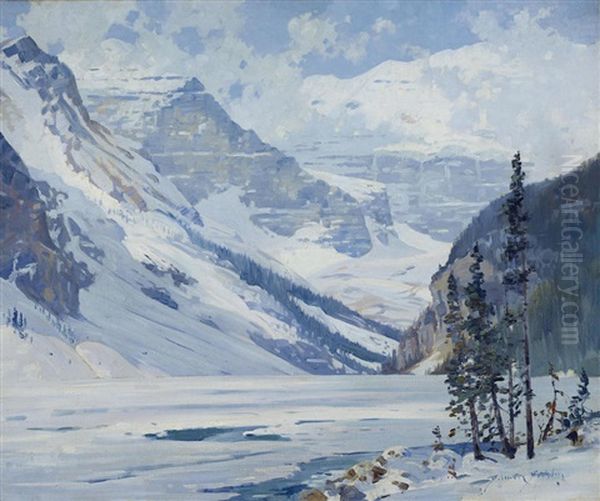 Lake Louise, Early Spring - view 1