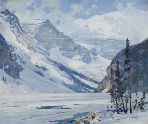 Lake Louise, Early Spring by Belmore Browne