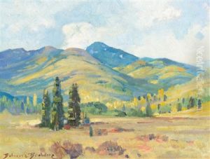 Golden Aspens by Belmore Browne