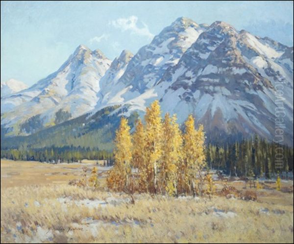 Aspens, October - view 1