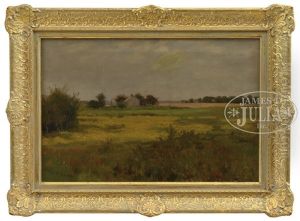 A Natick Landscape by Charles Francis Browne