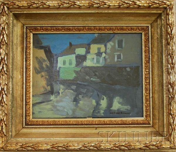 Village Street, Evening - view 1