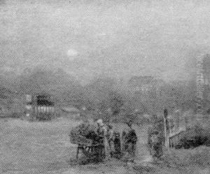 Parisian Street Scene Parisian Street Scene