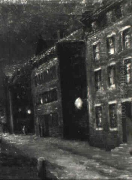 Evening Street Scene - view 1