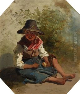 Little Girl Resting