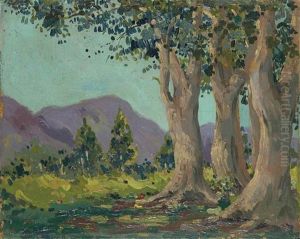 Paysage Aux Peupliers