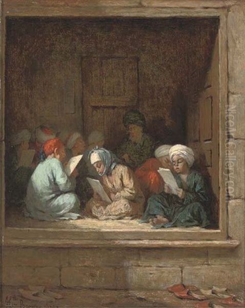 A Turkish Schoolroom - view 1