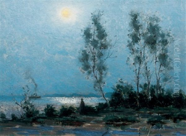 Sunset, March 10, 1902 - view 1