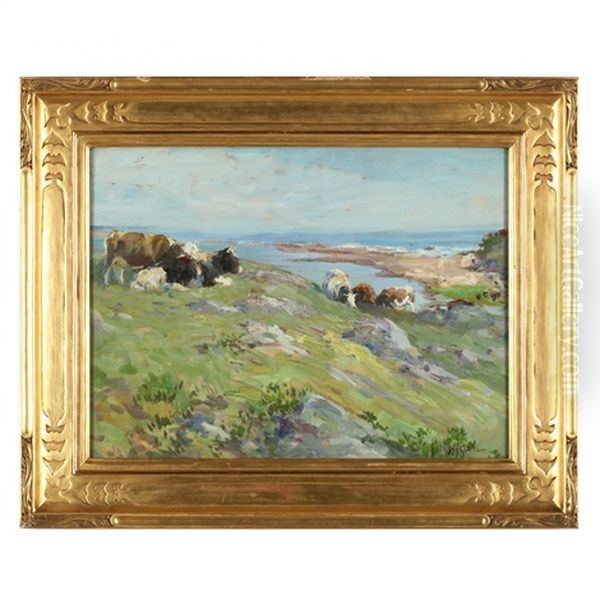 Cows Along The Coast - view 1