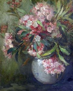 Vase Of Flowers by Matilda (Van Wyck) Browne