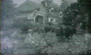 Playing In The Garden by Matilda (Van Wyck) Browne