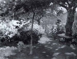 The Garden Path by Matilda (Van Wyck) Browne