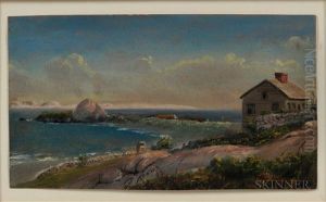 Philip Grinnell's: Entrance Of Westport Harbour, Massachusetts by Charles DeWolf Brownell