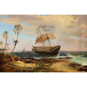 Wreck Of The Caspian-near Mariel, N. Coast Of Cuba, Jan. 1857