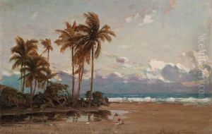 Tidal Refelctions St. Kitt's by Peleg Franklin Brownell
