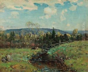 The Meadow Stream by Peleg Franklin Brownell