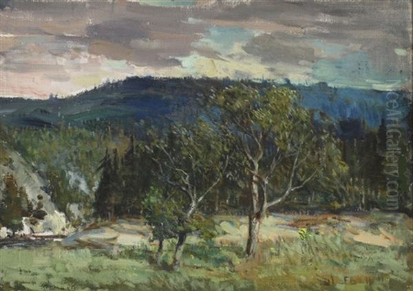 Windy Day, Gatineau Hills - view 1