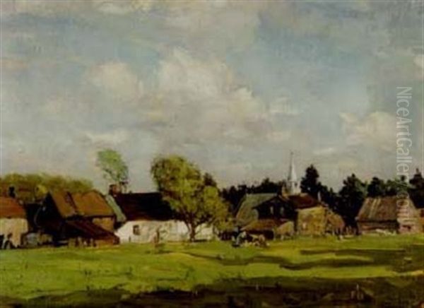 Quebec Village In Summer - view 1