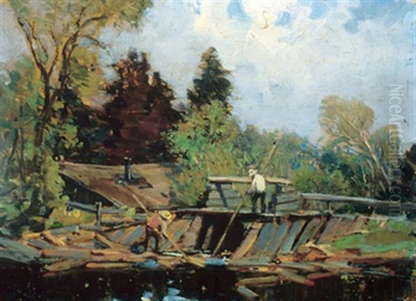Logging Scene - view 1