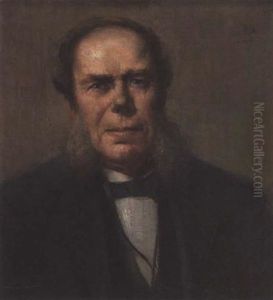 Portrait Of A Man by Peleg Franklin Brownell
