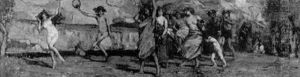 Nymphs Dancing In Glade By Stream by Peleg Franklin Brownell