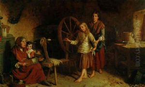 A Spinning Lesson by George Washington Brownlow