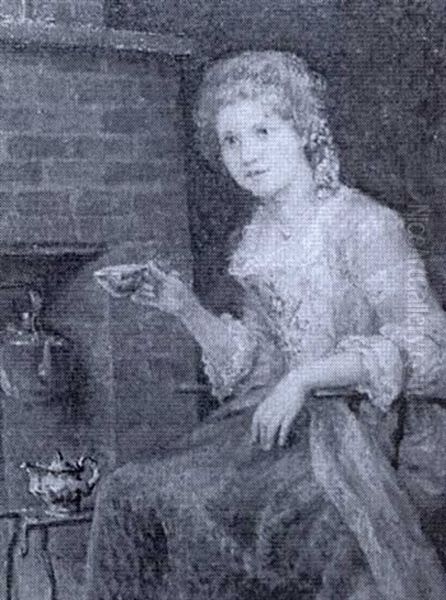 Woman In Interior - view 1