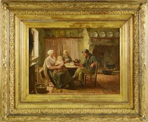 Countryside Interior by Vaclav Brozik
