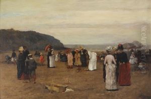 A Day At The Beach by Vaclav Brozik