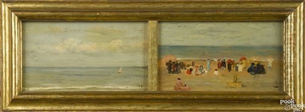 Beach And Coastal Scenes (2 Works) - view 1