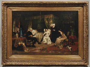 Consolation by Vaclav Brozik