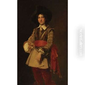 Musketeer, Time Of Louis Xiii by Vaclav Brozik