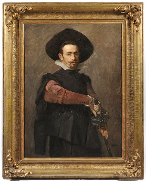 Nobleman With A Sword - view 1