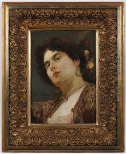 A Spanish Lady by Vaclav Brozik
