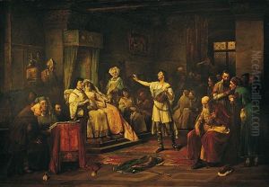 Pevec Balad by Vaclav Brozik