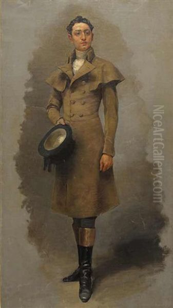 A Portrait Of A Gentleman In A Coat - view 1