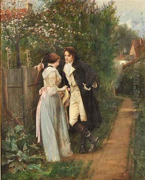 Spring (at The Fence) - view 1